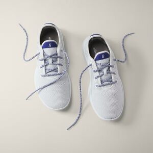 Allbirds Women's Tree Runners Cobalt Blue and White Size 8